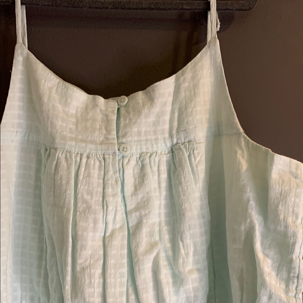 Gap Kids Light Blue Dress with Neon Yellow Accents size XXL Plus - Picture 4 of 4